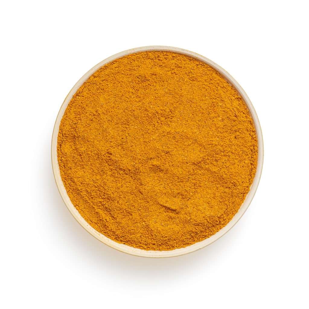 turmeric - an ingredient in natural homemade paste